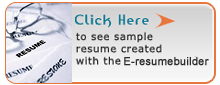 sample resume